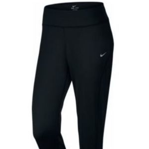 NEW Womens Medium NIKE Thermal Running Jogger Pants Dri Fit 686925-010 Black